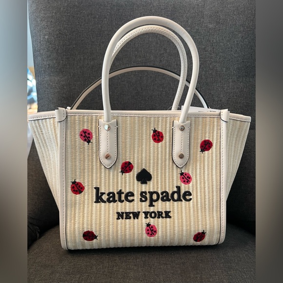 Kate Spade ♠️ Ella Small Ladybug Tote🩷❤️ - Picture 1 of 4